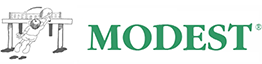Modest — logo